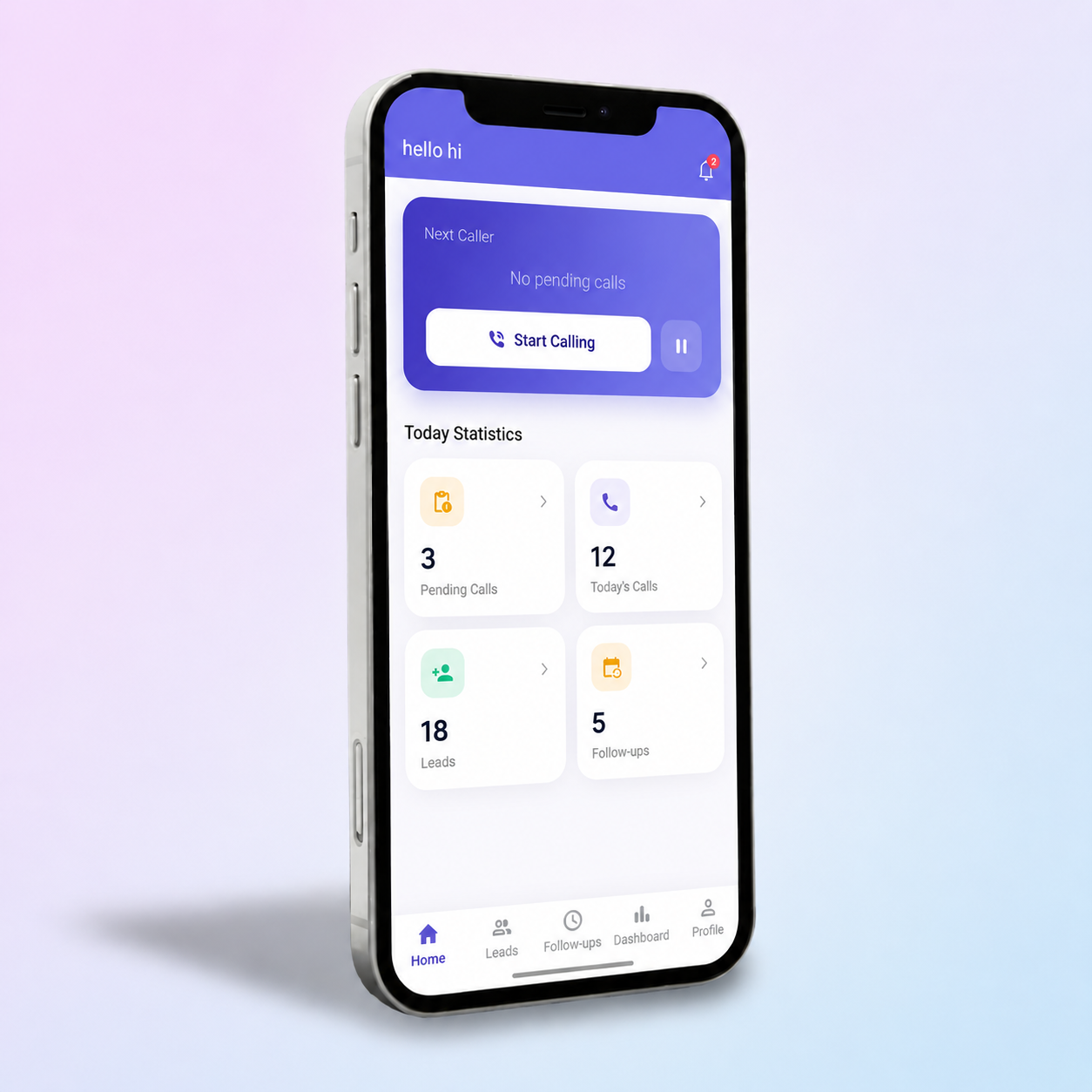Smart auto dialer and call queue